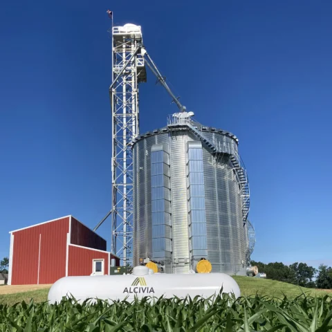 LP grain bin - square